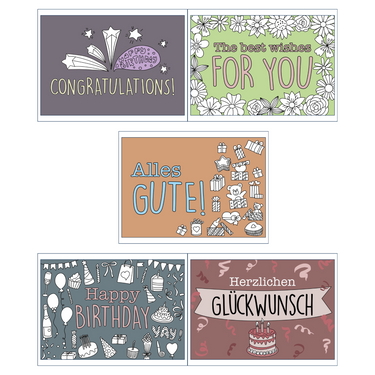 Geburtstagskarten mit Glückwünschen, Blumen & Geschenken – personalisierte Designs für jeden Anlass