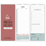 Pärchenkalender mit Ausfüllseiten für Paare, Monatsplaner Januar und gemeinsame Vorsätze