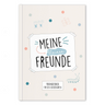 Meine kleinen Freunde – Freundebook für den Kindergarten mit niedlichen Illustrationen und bunten Punkten