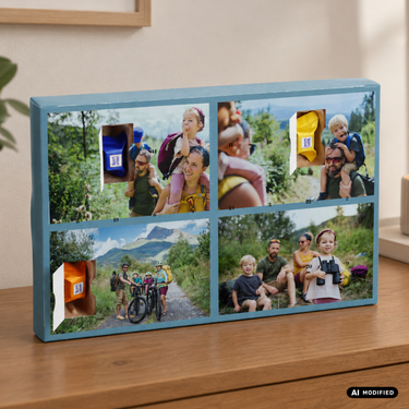 Foto-Adventskalender mit Ritter Sport Schokolade