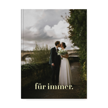 Layflat-Fotobuch Hochzeit "für immer"