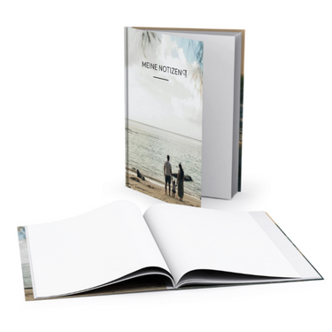 Hardcover Notizbuch personalisiert mit eigenen Fotos