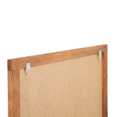 Kreidetafel mit Holzrahmen zum Aufhängen