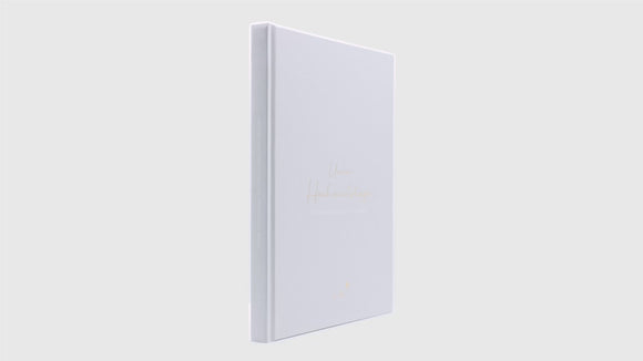 Unsere Hochzeitstage  - Erinnerungsbuch für Ehepaare - Blick ins Buch - Leaf and Gold