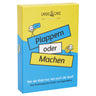 CARDS & CAKE Kartenspiel Plappern oder Machen - Cupcakes & Kisses